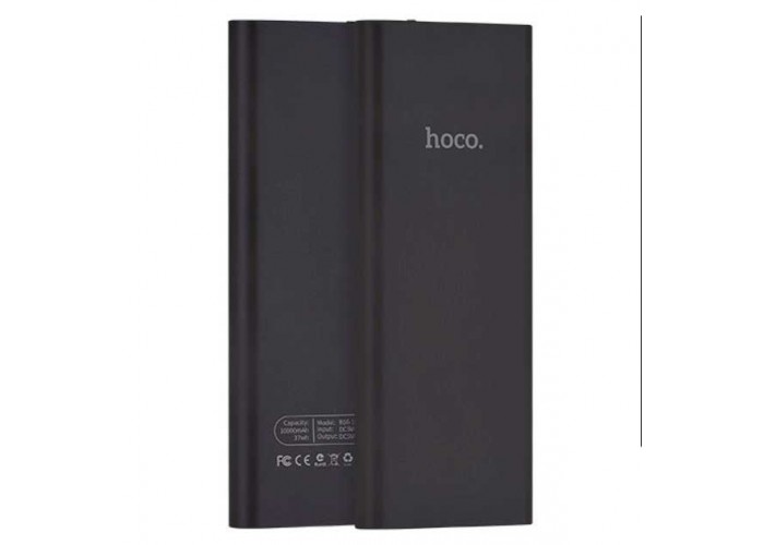Внешний аккумулятор power bank Hoco B16 Metal Surface 10000 mAh black