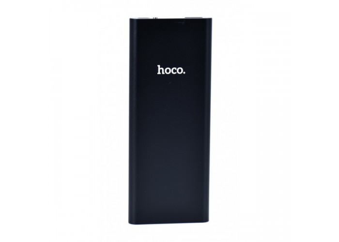 Внешний аккумулятор power bank Hoco B16 Metal Surface 10000 mAh black