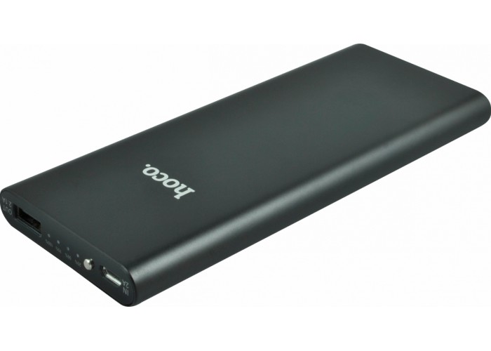 Внешний аккумулятор power bank Hoco B16 Metal Surface 10000 mAh black