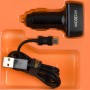 Автомобильное зарядное устройство Moxom MX-VC01 microUSB 3USB/3,4A черный