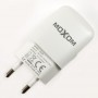 Сетевое зарядное устройство Moxom KH-06 lightning USB/2.1A белый