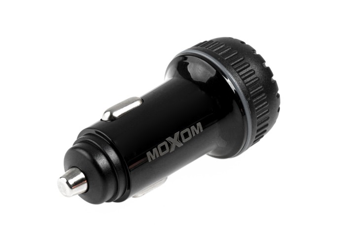 Автомобильное зарядное устройство Moxom MX-VC02 Type-C 2USB/2,4A черный