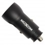 Автомобильное зарядное устройство Moxom MX-VC04 lightning 2USB/2,4A черный