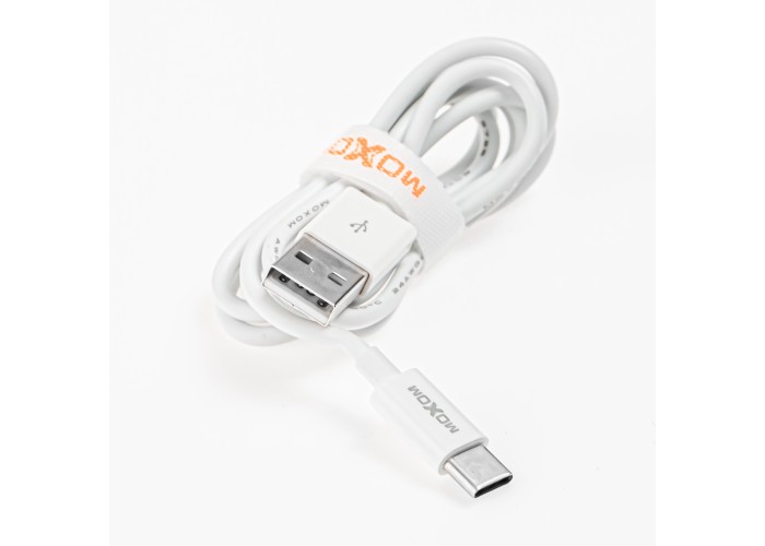 Сетевое зарядное устройство Moxom MX-HC01 Type-C 2USB/2.4A белый