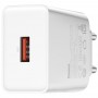 Сетевой адаптер Baseus Speed Mini QC Dual-U 18W белый