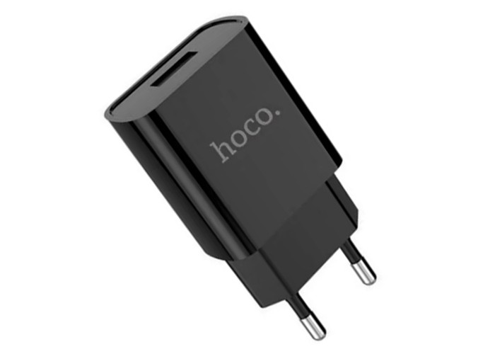 Сетевой адаптер Hoco DC20A 2.1A черный