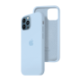 Силиконовый чехол c закрытым низом Apple Silicone Case для iPhone 12 Pro Max Sky Blue