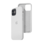 Силиконовый чехол c закрытым низом Apple Silicone Case для iPhone 12 White