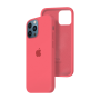 Силиконовый чехол c закрытым низом Apple Silicone Case для iPhone 12 Pro Pink Citrus