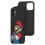 Силиконовый чехол Softmag Case Mario для iPhone 12