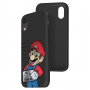 Силиконовый чехол Softmag Case Mario для iPhone Xr