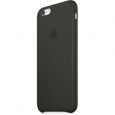 Кожаный чехол Apple Leather Case Black (MKXW2) для iPhone 6 6s (копия)