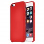 Кожаный чехол Apple Leather Case Red для iPhone 6 6s (копия)