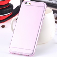 Полупрозрачный чехол для iРhone 6/6S (розовый)