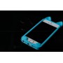 Силиконовый чехол для iPhone 5/5S "Кошачьи ушки" (голубой)