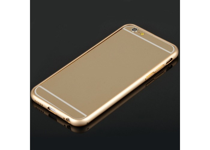 Алюминиевый бампер для iPhone 6/6S (позолоченный)