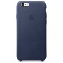 Кожаный чехол Apple Leather Case Midnight Blue для iPhone 6 6s (копия)