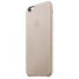 Кожаный чехол Apple Leather Case Rose Gray для iPhone 6 6s (копия)