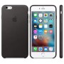 Кожаный чехол Apple Leather Case Black для iPhone 6 Plus 6s Plus (копия)