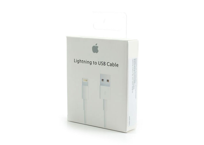 Кабель Apple Lightning USB MD818 (1м) для iPhone/iPad/iPod