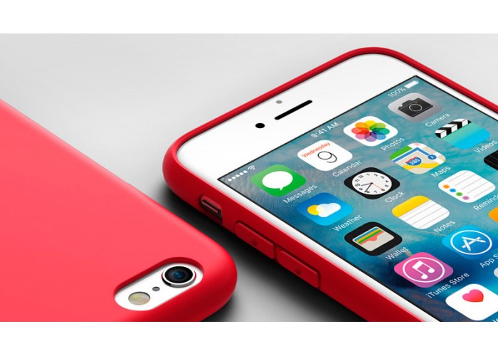 Чехол Araree Airfit для iPhone 6/6s (красный)