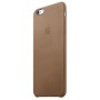 Кожаный чехол Apple Leather Case Brown для iPhone 6 Plus 6s Plus (копия)