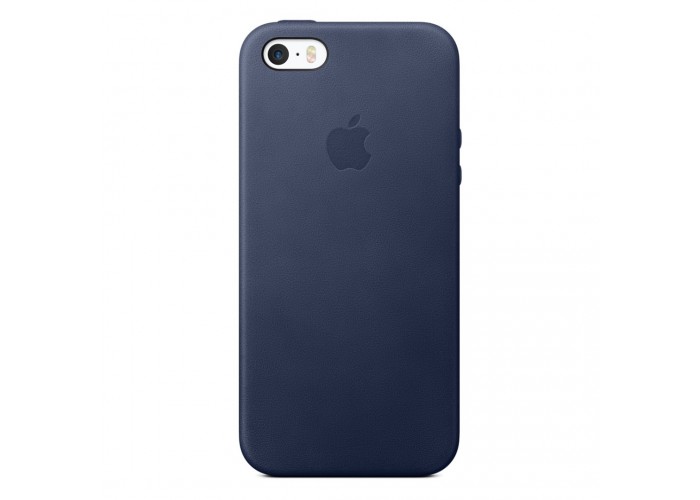 Чехол для iPhone 5/5s Apple Leather Case Midnight Blue (копия)