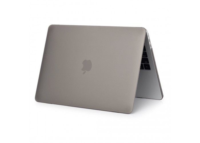 Пластиковый чехол MacBook Pro 13 Soft Touch Matte Grey (2016/2017)