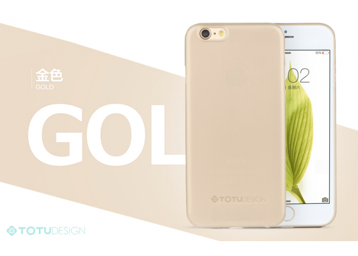 TOTU Frosted Design Mate Gold для iPhone 6/6s
