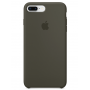 Силиконовый чехол Apple Silicone Case Dark Olive для iPhone 7 plus/8 plus (Реплика)