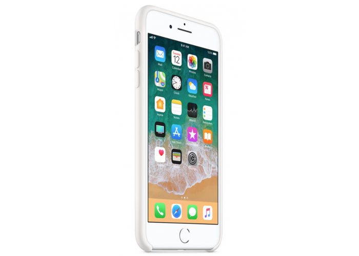 Силиконовый чехол Apple Silicone Case White для iPhone 7 plus/8 plus (Реплика)