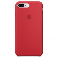 Силиконовый чехол Apple Silicone Case Red для iPhone 7 plus/8 plus (Реплика)