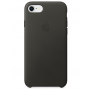 Кожаный чехол Apple Leather Case Charcoal Gray для iPhone 7/iPhone 8 (копия)
