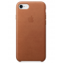 Кожаный чехол Apple Leather Case Saddle Brown для iPhone 7/iPhone 8 (копия)