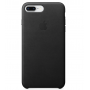 Кожаный чехол Apple Leather Case Black для iPhone 7 plus/iPhone 8 plus