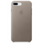 Кожаный чехол Apple Leather Case Taupe для iPhone 7 plus/iPhone 8 plus (копия)