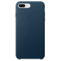 Кожаный чехол Apple Leather Case Dark Aubergine для iPhone 7 Plus/iPhone 8 Plus (копия)