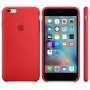 Силиконовый чехол Apple Silicon Case Red для iPhone 6 Plus/6s Plus (копия)