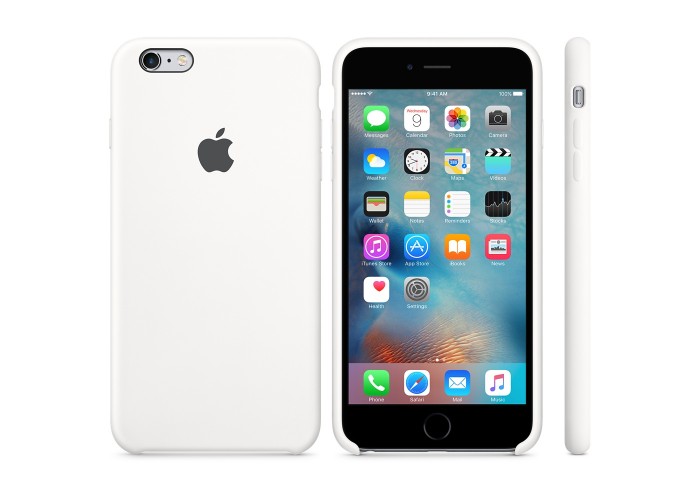 Силиконовый чехол Apple Silicon Case White для iPhone 6 Plus/6s Plus (копия)