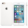 Силиконовый чехол Apple Silicon Case White для iPhone 6 Plus/6s Plus (копия)