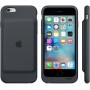Силиконовый чехол iPhone 6 / 6s Smart Battery Case Black (MN012)