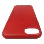 HandMade чехол из натуральной кожи для iPhone 7/8 с тиснение Apple красный