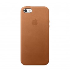 Чехол для iPhone 5/5s Apple Leather Case Saddle Brown (копия)