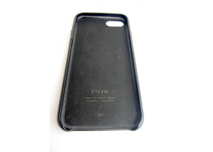 Люкс копия чехла Apple Leather Case Black для iPhone 7/8