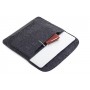 Черный чехол-конверт на кнопках для MacBook Air 13,3 и Pro 13,3 (GM01)