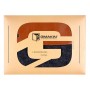 Коричневый чехол-конверт для Macbook  Air 13,3 и Pro 13,3 с элементами кожи (GM03)