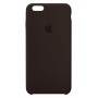 Силиконовый чехол Apple Silicone Case Dark Brown для iPhone 6 (копия)