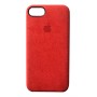 Премиум чехол Alcantara Cover Red (красный) для iPhone 7/8
