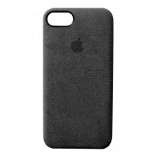Премиум чехол Alcantara Cover Black (Черный) для iPhone 7/8