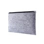 Серый чехол-конверт для Macbook Air  13,3 и Pro 13,3 с треугольной крышкой (GM24)
